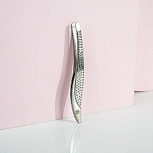 Curved Stainless Steel Tweezers - Brushworks Traditional Tweezers — photo N4