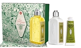 Fragrances, Perfumes, Cosmetics Set - L'Occitane Verbena (sh/gel/250 ml + b/milk/250ml + h/cr/30ml)