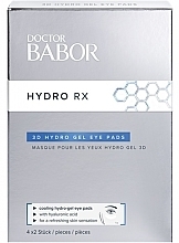 3D Hydrogel Eye Patches - Babor Doctor Babor Hydro RX 3D Hydro Gel Eye Pads — photo N1