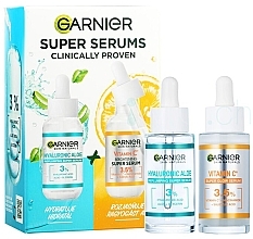 Set - Garnier Skin Naturals Super Serums Clinically Proven (serum/2x30ml) — photo N2