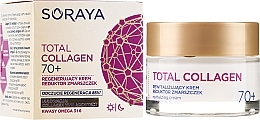 Fragrances, Perfumes, Cosmetics Anti-Wrinkle Day and Night Regeneration Cream 70+ - Soraya Total Collagen 70+