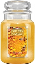 Fragrances, Perfumes, Cosmetics Scented Candle in Jar - Country Candle Honey Butter