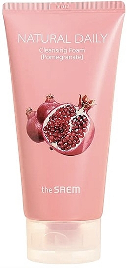 Pomegranate Cleansing Foam - The Saem Natural Daily Cleansing Foam Pomegranate — photo N1