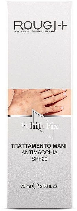 Anti-Pigmentation Hand Cream - Rougj+ WhiteFix Anti-Stain Hand Treatment — photo N2