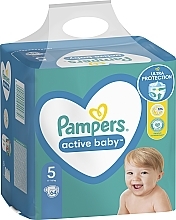 Diapers 'Active Baby' 5 (11-16 kg), 64 pcs - Pampers — photo N16