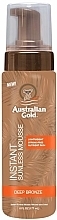 Fragrances, Perfumes, Cosmetics Self-Tanning Mousse - Australian Gold Instant Sunless Mousse