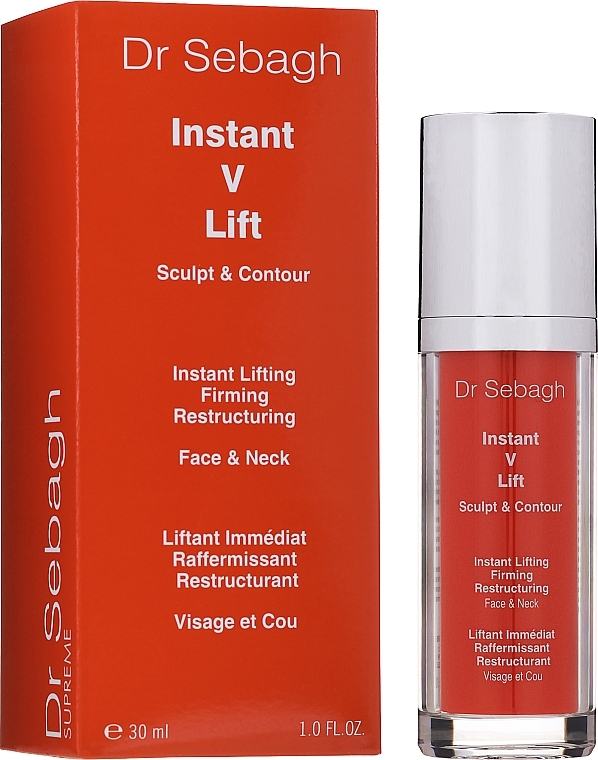 Instant Lifting Face & Neck Serum - Dr Sebagh Supreme Instant V Lift — photo N2