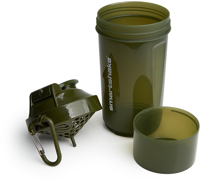 Shaker, 800 ml - SmartShake Original2Go ONE Army Green — photo N2