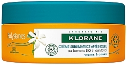 After Tanning Cream - Klorane Polysianes After-Sun Sublimating Cream Tamanu and Monoi — photo N1