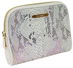 Fragrances, Perfumes, Cosmetics Makeup Bag "Rainbow Snake" 4986, white - Donegal