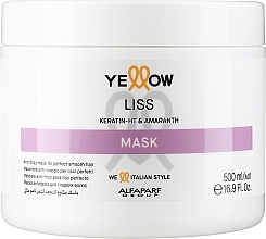 Fragrances, Perfumes, Cosmetics Mask for Straight Hair - Yellow Ye Liss Therapy Mask Anti-Frizz Mask