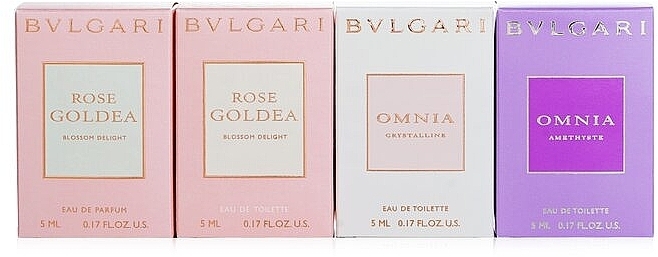 Bulgari Miniatures Set Women - Set (edp/4x5ml) — photo N2