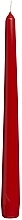 Conical Candle, red - Bolsius Candle — photo N1