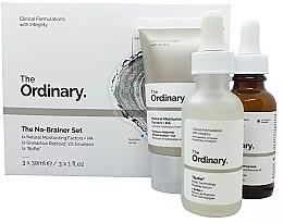 Fragrances, Perfumes, Cosmetics The Ordinary The No-Brainer Set (fluid/30ml + serum/30ml + emulsion/30ml) - Set