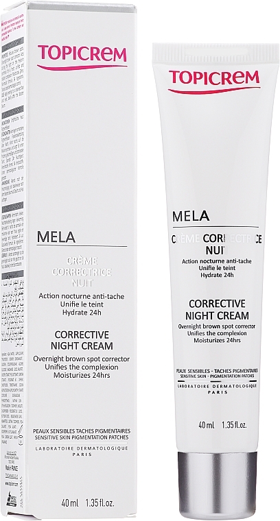 Correcting Night Cream - Topicrem Corrective Night Cream — photo N2