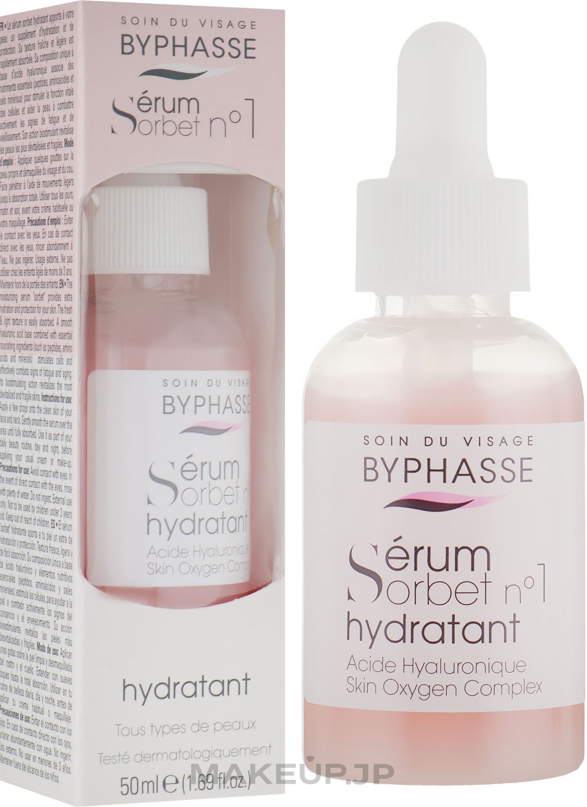 Moisturizing Face Serum - Byphasse Sorbet Serum Moisturizing №1 — photo 50 ml