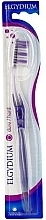 Fragrances, Perfumes, Cosmetics Interactive Complex Hard Toothbrush, purple - Elgydium Inter Active Hard