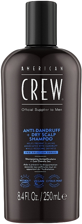 Anti-Dandruff Shampoo - American Crew Anti-Dandruff + Dry Scalp Shampoo — photo N2