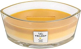 Fragrances, Perfumes, Cosmetics Scented Candle in Glass - Woodwick Hearthwick Flame Ellipse Trilogy Candle Fruits of Summer