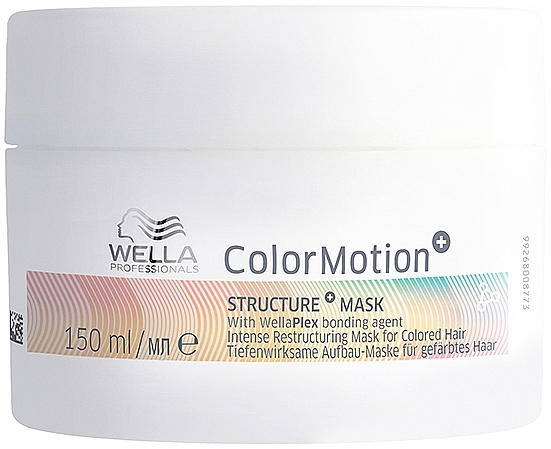 Intensive Repair Hair Mask for Color-Treated Hair - Wella Professionals Color Motion+ Structure Mask — photo N1