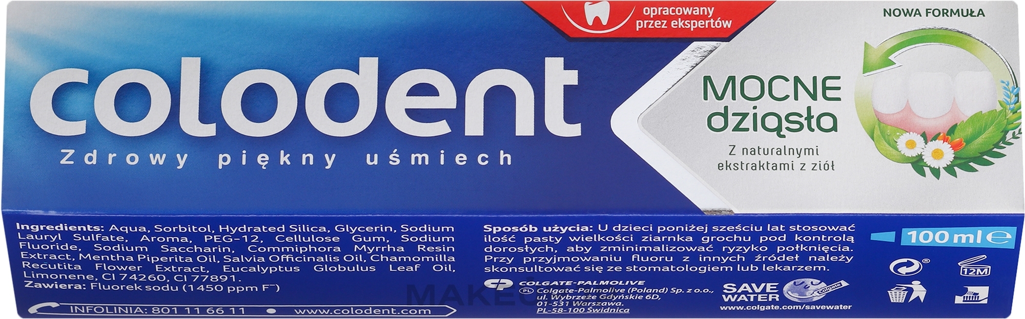 Toothpaste - Colodent Mocne Dziąsła — photo 100 ml