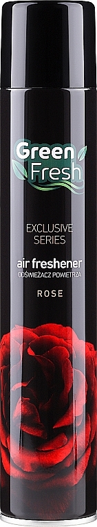 Rose Air Freshener - Green Fresh Air Freshener Rose — photo N1