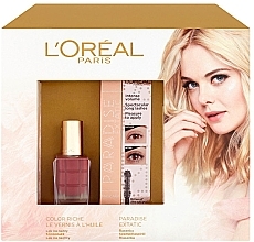 Fragrances, Perfumes, Cosmetics Set - L'Oreal Paris (mascara/6,4ml + nail polish/13,5ml)