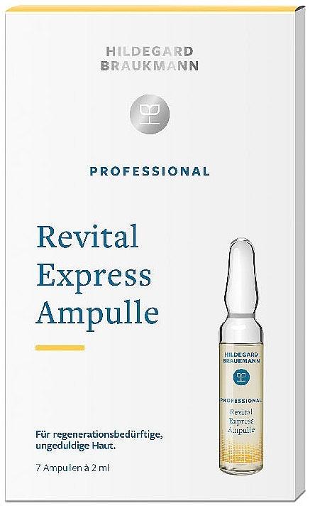 Anti-Aging Face Ampoules - Hildegard Braukmann Professional Revital Express Ampoule — photo N2