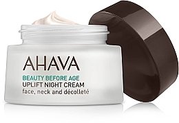 Lifting Night Face, Neck & Decollete Cream - Ahava Beauty Before Age Uplifting Night Cream For Face, Neck & Decollete — photo N4