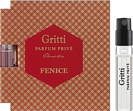 Fragrances, Perfumes, Cosmetics Dr. Gritti Fenice Prive - Eau de Parfum (sample)