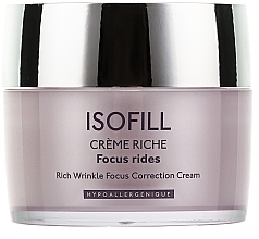 Fragrances, Perfumes, Cosmetics Rich Anti-Wrinkle Face Cream for Dry Skin - Uriage Anti-ageing Isofill Creme Focus Rides Riche