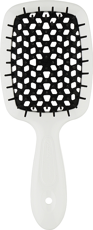 Hair Brush, white and black - Janeke Superbrush Small — photo N1