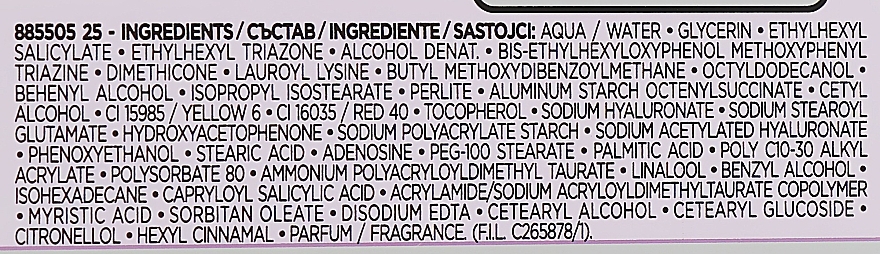 Hyaluronic Acid Anti-Aging Day Cream SPF 50 - L’Oreal Paris Revitalift Filler [HA] — photo N6