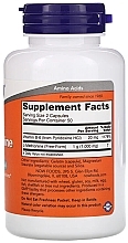 Dietary Supplement "L-Methionine", 500mg - Now Foods L-Methionine Capsules — photo N2
