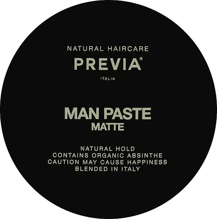 Hair Styling Paste - Previa Man Paste Matte — photo N1