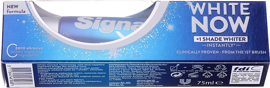 Whitening Toothpaste - Signal White Now Toothpaste  — photo N1