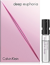 Fragrances, Perfumes, Cosmetics Calvin Klein Deep Euphoria - Eau de Toilette (sample)