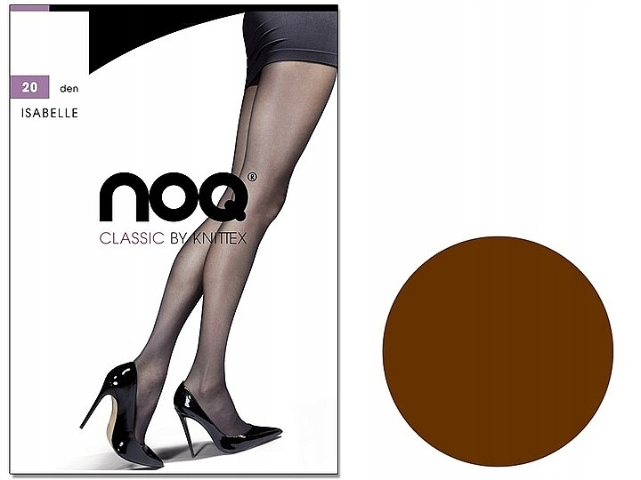 Tights 'Isabelle', 20 Den, bronzo - Knittex — photo N1