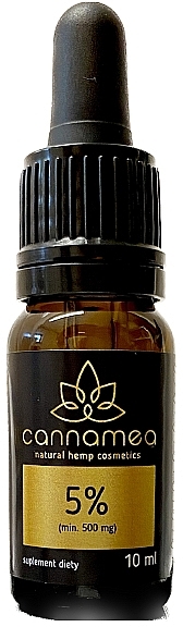 5% CBD Oil - Cannamea Suplement Diety — photo N2