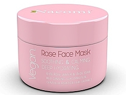 Fragrances, Perfumes, Cosmetics Soothing Rose Face Mask - Nacomi Rose Face Mask