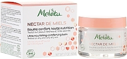 Fragrances, Perfumes, Cosmetics Nourishing Face Balm - Melvita Nectar de Miels Baume Confort Haute Nutrition