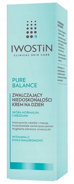 Day Face Cream - Iwostin Pure Balance — photo N2