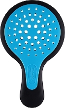 Hair Brush, black and blue - Janeke Superbrush Mini — photo N2