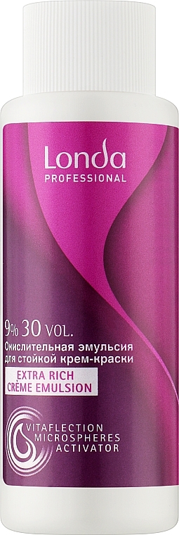 Oxidizing Emulsion for Permanent Cream Color 9% - Londa Professional Londacolor Permanent Cream — photo N1
