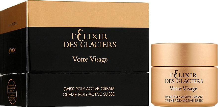 Poly-Active Cream "Votre Visage" - Valmont Elixir Des Glaciers Votre Visage — photo N2