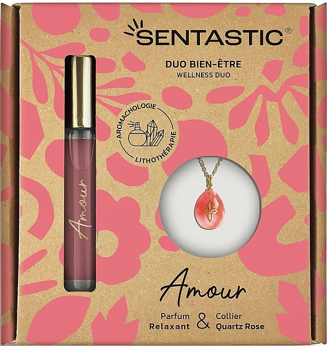 Sentastic Amour - Set (edp/15ml + necklace) — photo N1