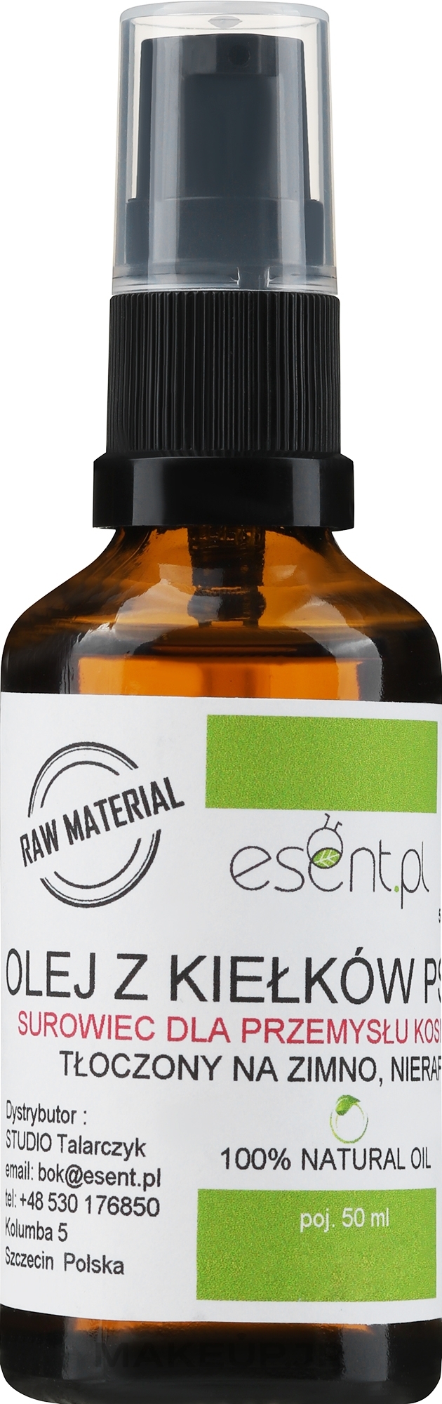 Unrefined Wheat Germ Oil - Esent — photo 50 ml