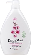 Fragrances, Perfumes, Cosmetics Cream Soap "Cashmere & Orchidea" - Dermomed Cashmere & Orchidea Cream Soap