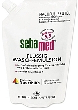 Fragrances, Perfumes, Cosmetics Cleansing Face & Body Emulsion - Sebamed Soap-Free Liquid Washing Emulsion pH 5.5 Refill Pack