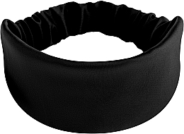 Fragrances, Perfumes, Cosmetics Headband, satin, straight, black "Satin Classic" - MAKEUP Hair Accessories